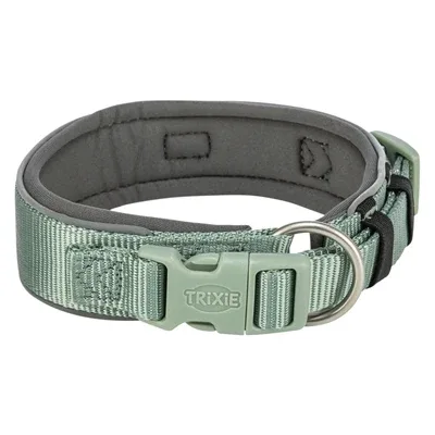 Trixie Halsband Hond Premium Extra Breed Salie Grafiet 27x35x2,5 cm - Grijs