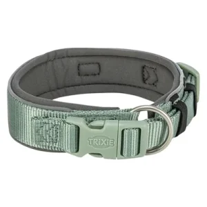 Trixie Halsband Hond Premium Extra Breed Salie Grafiet 33x42x3,5 cm - Grijs