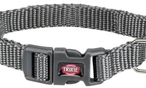 Trixie Halsband Hond Premium Grafiet 22x35x1 cm - Grijs