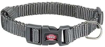 Trixie Halsband Hond Premium Grafiet 22x35x1 cm - Grijs
