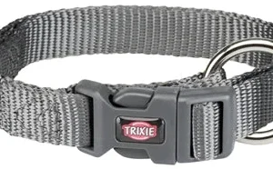 Trixie Halsband Hond Premium Grafiet 30x45x1,5 cm - Grijs