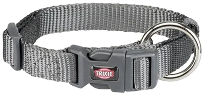 Trixie Halsband Hond Premium Grafiet 30x45x1,5 cm - Grijs