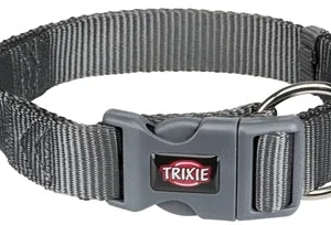 Trixie Halsband Hond Premium Grafiet 40x65x2,5 cm - Grijs