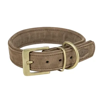 Trixie Halsband Hond Pure Leer - Bruin - Image 2