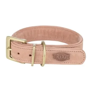 Trixie Halsband Hond Pure Leer - Roze