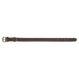 Trixie Halsband Hond Rustic Vetleer Donkerbruin 42x48x2,5 cm