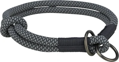 Trixie Halsband Hond Soft Half Slip 55x1 cm - Zwart