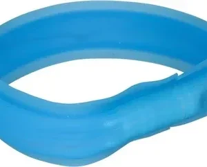 Trixie Halsband Hond Usb Flash Light Lichtgevend Oplaadbaar 30 Mmx70 cm 2 St - Blauw