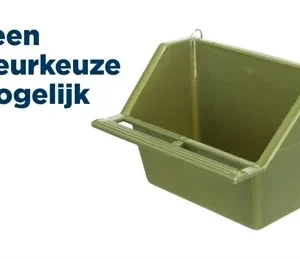 Trixie Hangbakje met Draadbeugels Kunststof 11x9 cm 12 St - 200 ml