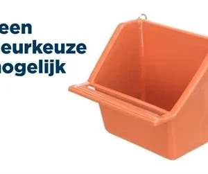 Trixie Hangbakje met Draadbeugels Kunststof 8x7 cm 12 St - 130 ml