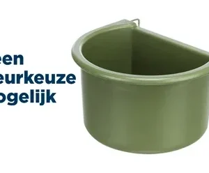 Trixie Hangbakje met Draadhouder Kunststof 8x6 cm 4 St - 150 ml