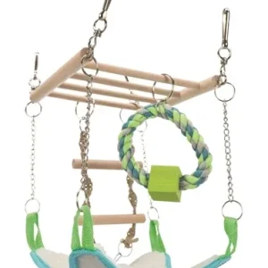 Trixie Hangbrug met Hangmat 17x15x22 cm 3 St