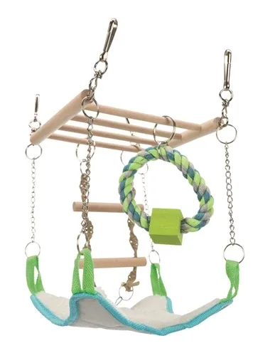 Trixie Hangbrug met Hangmat 17x15x22 cm 3 St