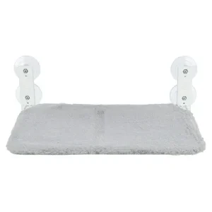 Trixie Hangmat voor aan Raam Opvouwbaar Pluche Mesh - 12 kg