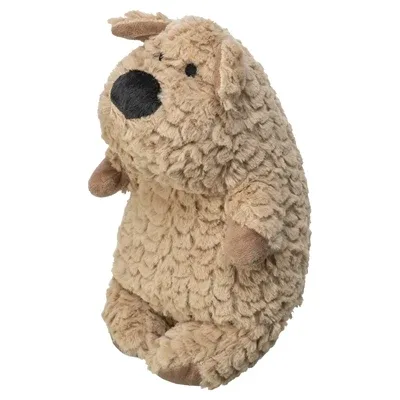 TRIXIE HOND ROND PLUCHE BRUIN 30 CM - Image 2