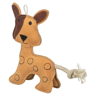 TRIXIE HOND STAAND LEER BRUIN 25 CM - Image 2