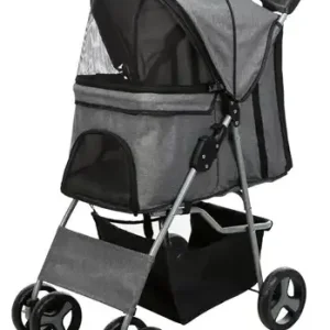 Trixie Hondenbuggy Grijs 47X80X100 cm Tot 15 Kg