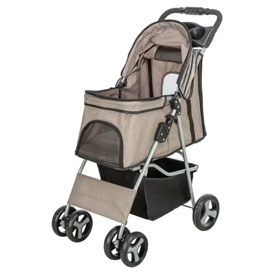 TRIXIE HONDENBUGGY MAXIMAAL 11 KG TAUPE 47X80X100 CM - Image 2