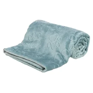 Trixie Hondendeken Barry Softpluche 70x50 cm - Blauw