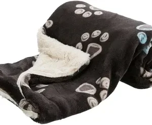 Trixie Hondendeken Jimmy Donkerbruin 100x70 cm - Beige