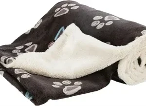 Trixie Hondendeken Jimmy Donkerbruin 150x100 cm - Creme