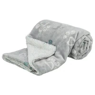 Trixie Hondendeken Jimmy Soft Lichtgrijs 150x100 cm