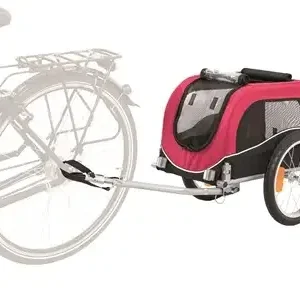 Trixie Hondenfietskar Zwart / Rood 60X53X60 cm