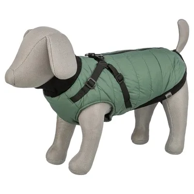 Trixie Hondenjas Pontis met Tuig Saliegroen 33 cm - Image 2