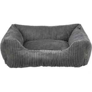 Trixie Hondenmand Jonna Vital Ribstof Donkergrijs 80x60 cm