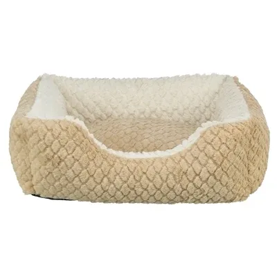 Trixie Hondenmand Kaline Mio Hoekig Lichtbruin 65x50 cm - Creme