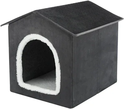 Trixie Hondenmand Kattenmand Huis Livia - Grijs