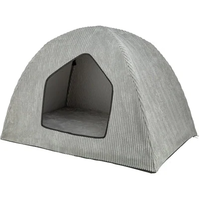 Trixie Hondenmand Tent Jonna Vital Ribstof Lichtgrijs 100X70X70 Cm - Image 2