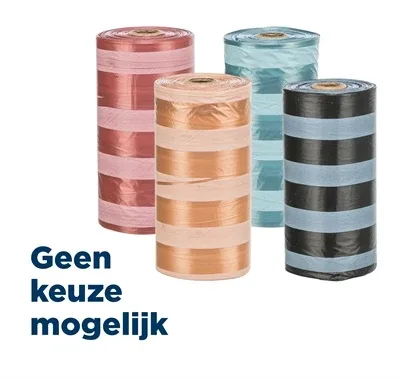 Trixie Hondenpoepzakjes 4x20 Zakjes 4 St - Assorti