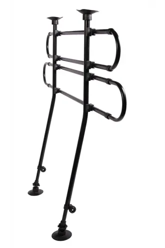 Trixie Hondenrek Auto 2 Delig 85 140x75 110 cm - Zwart