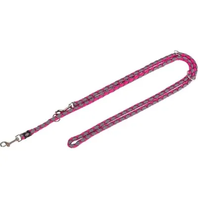 Trixie Hondenriem Cavo Verstelbaar 200x1,2 cm - Fuchsia - Image 2