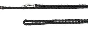 Trixie Hondenriem Cavo Verstelbaar 200x1,2 cm - Zwart