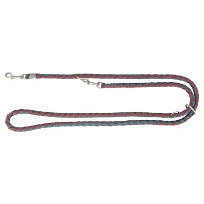 Trixie Hondenriem Cavo Verstelbaar Sangria 200x1,2 cm - Petrol