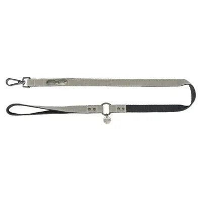Trixie Hondenriem Citystyle Katoen Lichtgrijs 120x2 cm - Image 2
