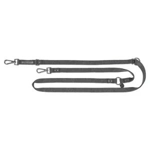 Trixie Hondenriem Citystyle Verstelbaar Katoen 120x2 cm - Zwart
