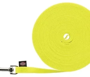 Trixie Hondenriem Easy Life Sleeplijn Neon 10 Mtrx1,3 cm - Geel