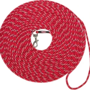 Trixie Hondenriem Junior Puppy Sleeplijn 8 Mtrx4 mm - Rood