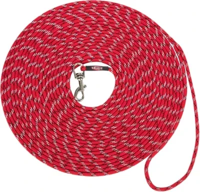 Trixie Hondenriem Junior Puppy Sleeplijn 8 Mtrx4 mm - Rood