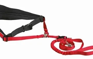 Trixie Hondenriem met Buikriem Neopreen Gevoerd 70x120x1,2 cm 110x150x2 cm - Rood