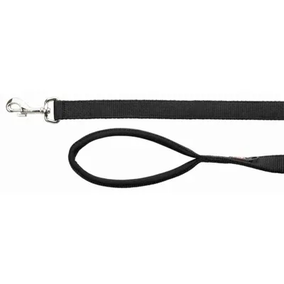 Trixie Hondenriem Premium 100x2 cm - Zwart - Image 2