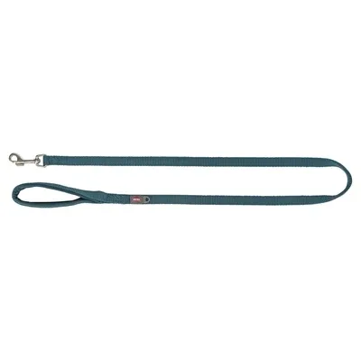 Trixie Hondenriem Premium 120x1,5 cm - Petrol