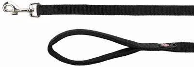 Trixie Hondenriem Premium 120x1,5 cm - Zwart - Image 2