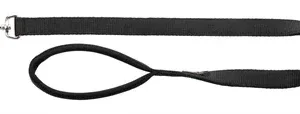 Trixie Hondenriem Premium 180x1 cm - Zwart