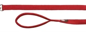 Trixie Hondenriem Premium 180x1,5 cm - Rood