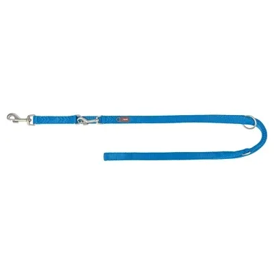 Trixie Hondenriem Premium Dubbelgestikt Verstelbaar Royal 200x1 cm - Blauw
