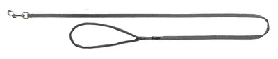Trixie Hondenriem Premium Grafiet 100x2 cm - Grijs
